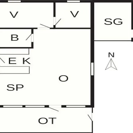 6 Person In Hvide Sande-by Traum 度假居